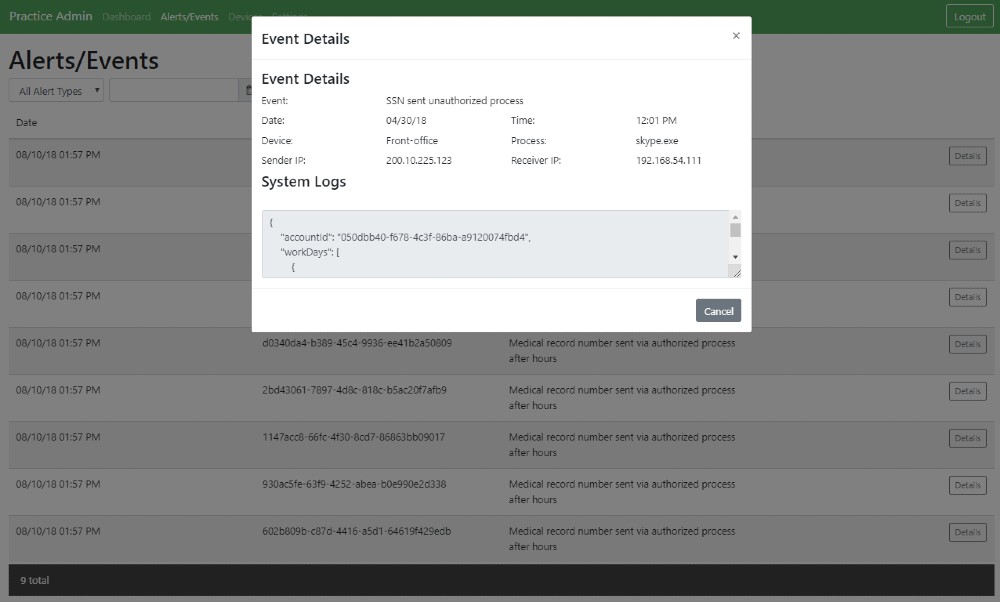 Outcome: Blockchain-based Intrusion Detection System