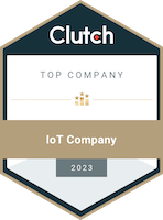 Top IoT Company by Clutch 2023