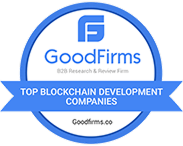 Goodfirms Top Blockchain Development Company Badge